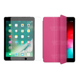 Kit Protector Vidrio Y Forro Smart Case Para Tablet iPad 9.7