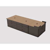 Cama Box 9 Cajones 1.90 X 1.00