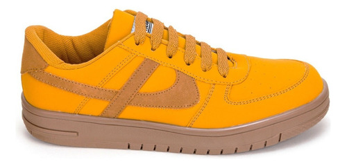 Tenis Skate Hombre Casuales Ocre Panam Tres Reyes