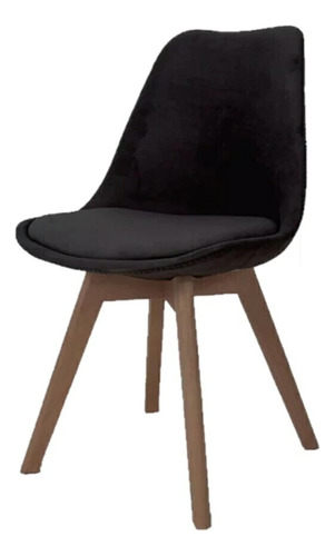 Silla New Eames Tapizada Silla Tulip Tapizada Pata Acero