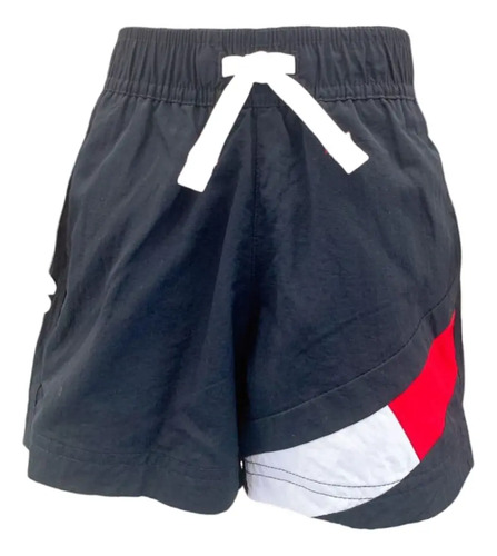 Short / Traje De Baño Tommy Hilfiger Azul Marino 100% Origin