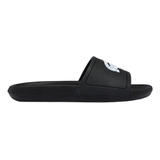 Sandalia Lacoste Croco Slide En Negro Para Hombre 37cma0018