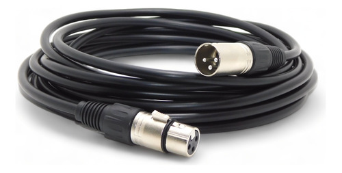 Cable Microfono Balanceado Fichas Premium  X 15 Mts