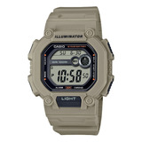 Reloj Casio W-737hx-5a Luz 100m Correa Extralarga Watchcente