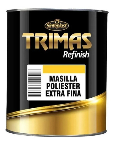 Masilla Extra Fina X4kg + Catalizador Trimas