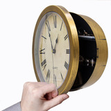 Xiaery Reloj De Pared Oculto For Guardar Dinero, Joyas,