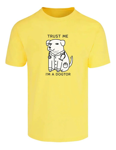 Playera Dogtor Perro Doctor Frase Chistosa Diseño Divertido