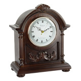 Bedford Clock Collection Reloj De Repisa De Madera Con Camp.