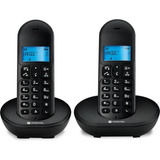 Telefone Sem Fio Motorola Mt150-2 Dect Com 2 Preto