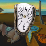Reloj De Fusión Silencioso, Dorado Antiguo, Reloj Salvador D