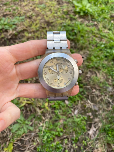 Reloj Swatch Plateado (r) Repuesto Pulsera