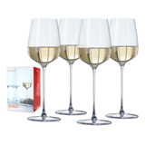 Spiegelau Willsberger - Juego De 4 Copas De Vino Blanco, Cri