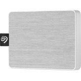 Seagate 500gb One Touch Usb 3.0 External Ssd (white Woven Fa