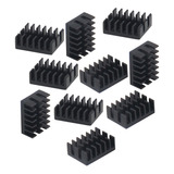 10uni. Dissipador De Calor Adesivo 10x14x6mm Vrm/mosfet/pi