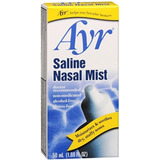 Suero Fisiologico  Ayr Saline Nasal Mist 50 Ml (paquete De 3