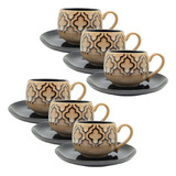 Juego Tazas Café Sur Beige