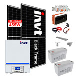 Kit Solar Completo Invt 13500w/d Inversor 3kw Mppt 100a M10