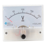 Medidor De Voltímetro De Panel Analógico 85c1 Cc 0-200 V