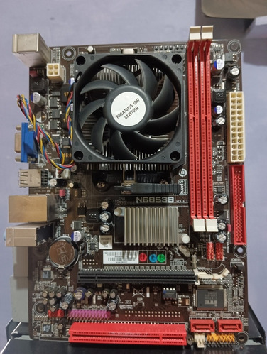 Motherboard Socket Am3 Biostar N68s3b Ddr3 