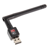 Tarjeta Usb Antena Wifi 150mbps 802.11n/g/b Lap Pc + Potente