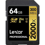 Lexar Professional 2000 X 64 Gb Sdxc Uhs-ii (lsd64gcbn)