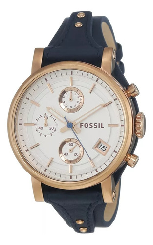 Reloj Fossil Es3838 Boyfriend Reloj Cronógrafo Dama Original