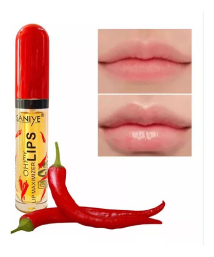 Lip Gloss Maximizer Hot Chile! Saniye Original  24pz Mayoreo