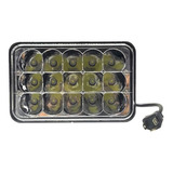 Pieza Unidad 4656/4651 Led 4x6 C/base 10-30vcc Alta/baja 