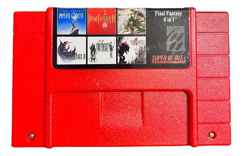 Final Fantasy Collection 6 In 1 Para Super Nintendo Snes