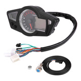 Velocímetro Digital Universal Motocicleta Lcd Odómetr...