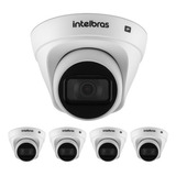 Kit 5 Câmera Ip 2 Megapixels 30m Poe Vip 1230 D G4 Intelbras