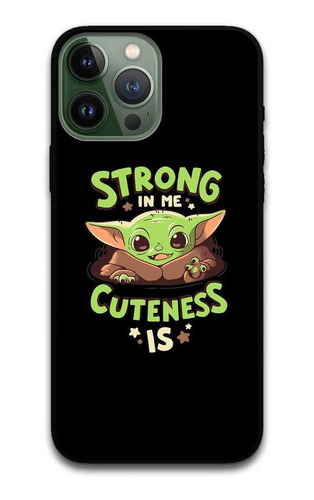 Funda Cel Star Wars Baby Yoda 4 Para iPhone Todos