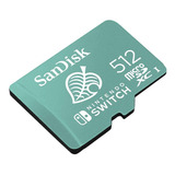 Memória De Cartão Micro Sd Sandisk Nintendo Switch Xc 512gb