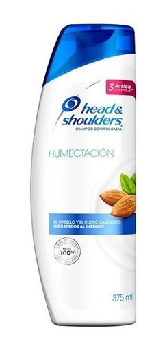 Shampoo Head & Shoulders Humectación 375ml Por 1 Unidad