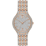 Reloj Mujer Bulova 98l235 Cuarzo Pulso Oro Rosa Just Watches