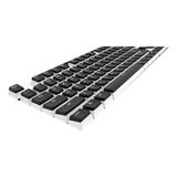 K Teclado Mecânico Pudding Keycap Pbt-black