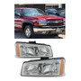 Faros Delanteros Chevrolet Silverado / Cheyenne 2004-2007 Chevrolet Cheyenne