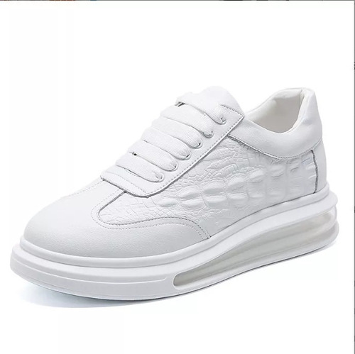 2024 Zapatos Casuales Blancos Con Amortiguación