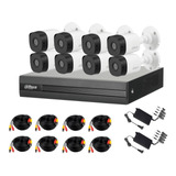 Kit De Videovigilancia Dahua 8 Cámaras 2mp Xvr1b08-i/8-b1a21