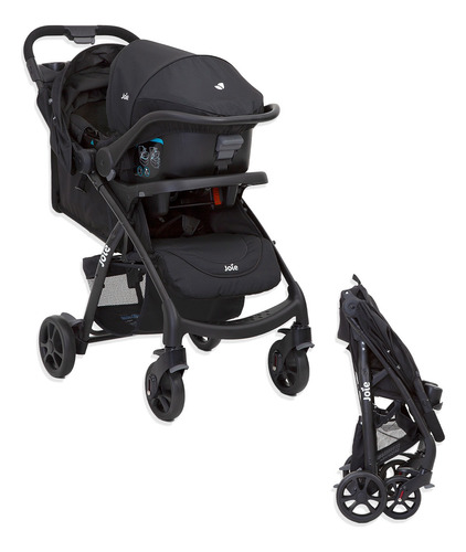 Carriola De Bebe Paseo Joie Muze Portabebe De Viaje Compacta