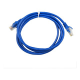 Cable De Red  Cat 5e Patch Cord 1.8m Azul
