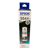 Botella Tinta Epson T554 Negro 554 T554120 C13t06x12a Origin