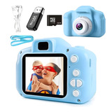 Cámara Digital Niños De Fotos Video Jueguete +tarjeta 8gb Sd