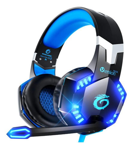 Audifonos Versiontech G2000 Gamer Auriculares Ps5 Xbox Pc 