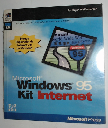 Microsoft Windows 95 Kit Internet Guies+(con Diskette 3.5 - 