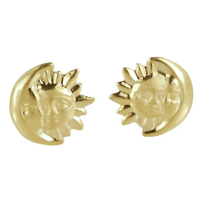 Amor Eterno - Broqueles Eclipse Chico \u002F Aretes \u002F Oro 10k | Meses sin interés