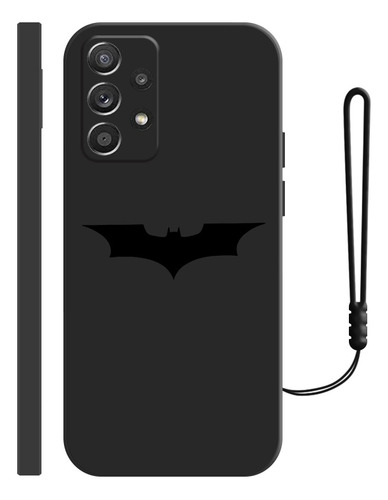 Carcasa Silicona De Batman Murciélago Para Samsung + Correas