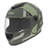 Casco Moto Hawk Rs1 F Integral Verde Tienda Oficial