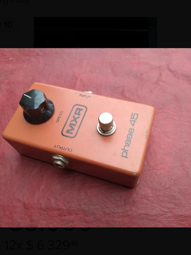 Pedal Phase 45 Mxr Original De 1979