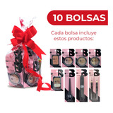 Regalos Para Mamá Envuelto Con Moño 10 Kits De 8pzs